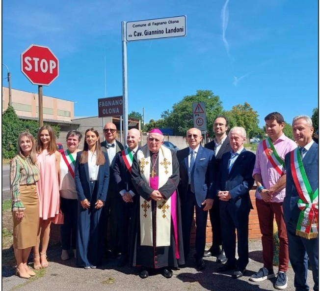 Fagnano Olona dedica una via a Giannino Landoni