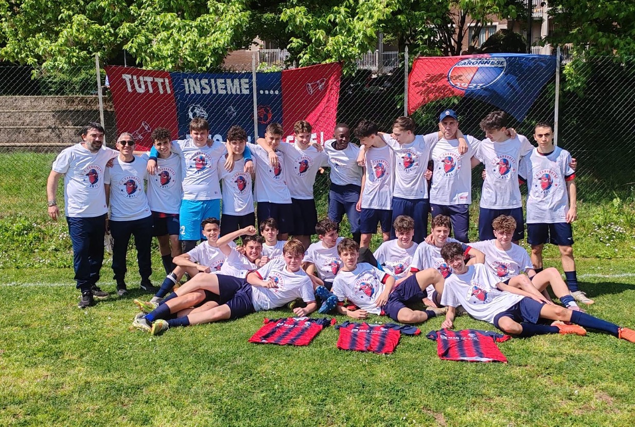 I Giovanissimi Under 15 della Caronnese conquistano i Regionali