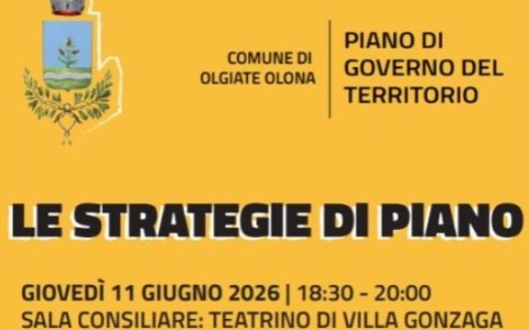 Nuovo incontro per il futuro urbanistico di Olgiate Olona