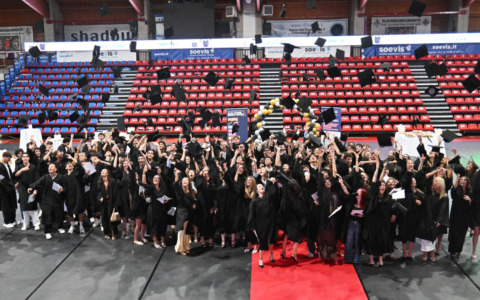 Festa del Diploma alla Soevis Arena: quasi 200 studenti premiati