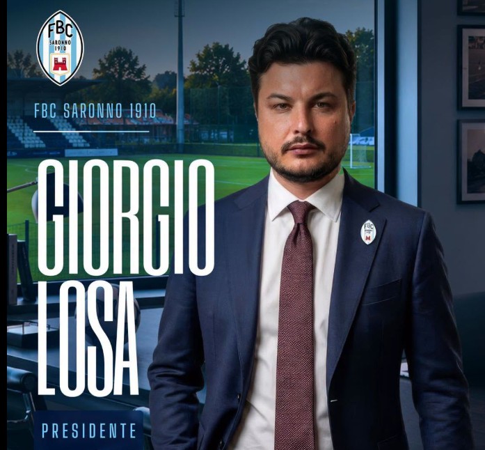 Giorgio Losa assume la presidenza dell’FBC Saronno