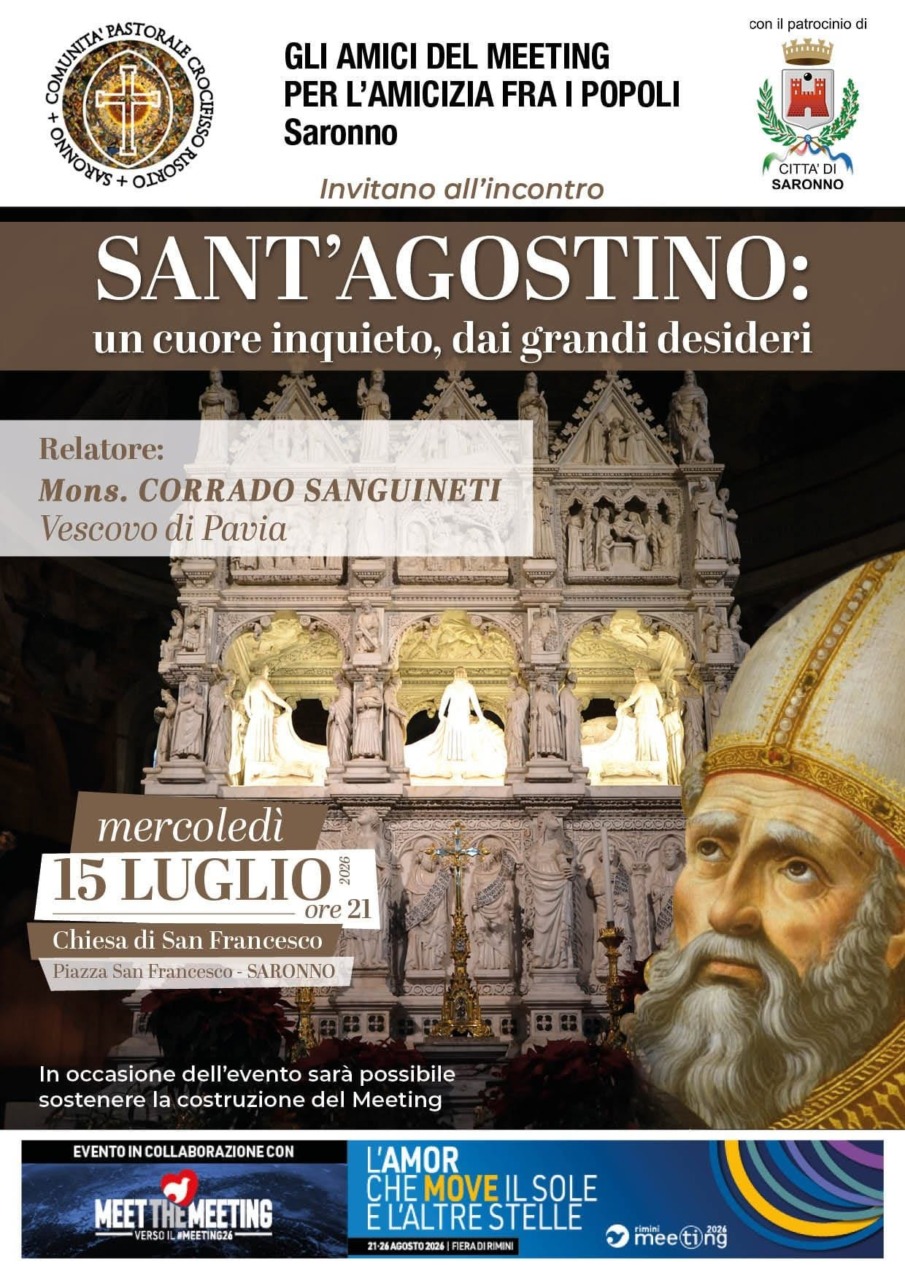 Monsignor Sanguineti discute su Sant’Agostino