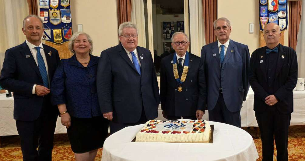 Piergiorgio Zanazza assume la presidenza del Rotary Club Varese Ceresio