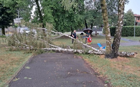 Cislago colpita da forte maltempo: gravi danni e interventi urgenti