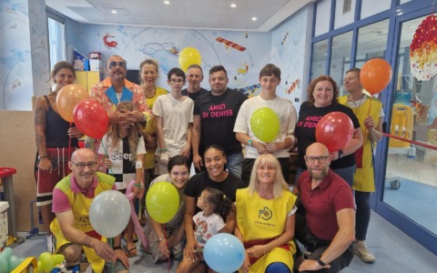 Clown e doni in Pediatria: l’iniziativa dell’Associazione Amici di Denise